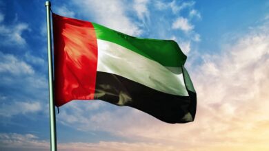 الدفاع الإماراتية:حريق في أحد المستودعات بمدينة زايد العسكرية الدفاع الإماراتية:حريق في أحد المستودعات بمدينة زايد العسكرية