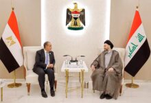 عبد العاطي وعمار الحكيم يبحثان تعزيز الشراكة المصرية العراقية وسط تصاعد التوترات الإقليمية عبد العاطي وعمار الحكيم يبحثان تعزيز الشراكة المصرية العراقية وسط تصاعد التوترات الإقليمية
